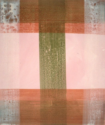 II, 1997 (2), Leimfarbe, Kasein- und Eitempera, 60 x 50 cm
